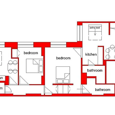 Apartament Deluxe In The Heart Of The *
